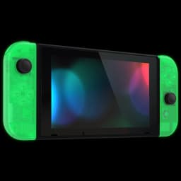 eXtremeRate DIY Housing Shell W/Buttons for Nintendo Switch - Glow in Dark - Green