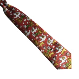EASTEPIC Men's Neckties Light Thin Christmas Ties for Men Children's Toys Holiday Party Santa Claus Xmas Tree Snowflake Snowman