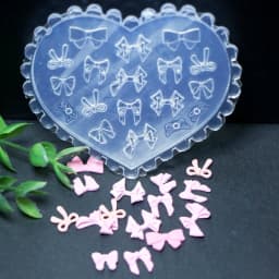 Butterfly Embossing Silicone Mold Nail Art Carving Mold Suitable for Diy Nail Art Decoration Supplies Nail Template Tool