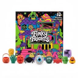 Needoh 13-Day Halloween Advent Calendar Funky Frights Theme Spooky Squishy Slow Rise Stress Relief Toys Countdown Gift Box