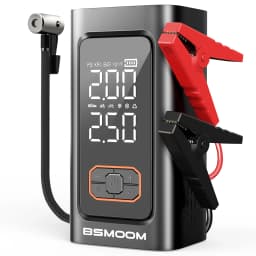 Car Tire Air Compressor, Battery Jump Starter Kit, 1500A Heavy-Duty Portable Emergency Car Jump Starter, 150 PSI Air Compressor, Portable Starter Suitable for ALL Gasoline/10L Diesel Engines,Portable Tire Inflator & Power Bank-Perfect For Road Trips
