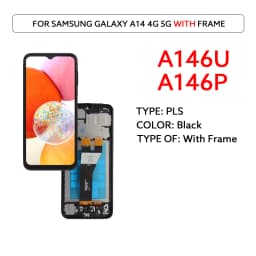 LCD Display For Samsung Galaxy A14 4G 5G A145F A145P A146B A146P A146U LCD Display Touch Screen Digitizer Assembly Panel Replace