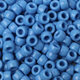 100pcs Luminous Pony Beads 6x9mm Acrylic Beads Big Hole Spacer Beads For Diy Craft Jewelry Charms Bracelets Making Hair Supplies