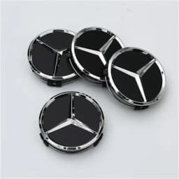 4pcs 75mm Car Wheel Center Hub Cap Emblem For Mercedes Benz B/C/E/S W204 W205 W212 W213 W221 W177 W246 GLA GLC CLA Accessories