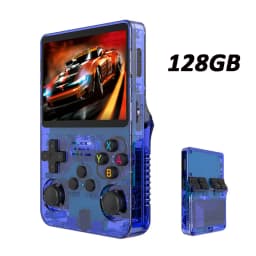 R36S Retro Handheld Game Console Linux System 3.5 Inch IPS Screen Portable Pocket Video Player 64GB 128GB Games Kid Boy Gifts