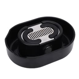 Manual Push Type  Rinser Cleaner  Rinser Manual Push Type Cleaner for Beard Shaving No Electricity Required Black