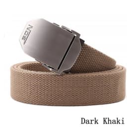 Tactical Thick 38mm Wide Canvas Belt for Men Casual Wide Automatic Belt Fashion Jeans Accessory Unisex