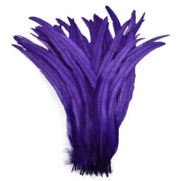 20/100Pcs 25-30CM DIY Rooster Feather Crafts Sewing Clothing Decor Plume Home Party Women's Feather Headwear Wedding Accessories