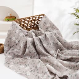 100% Cotton 120*110cm 2 Layers Newborn Baby Bath Towel Wrap Muslin Swaddle Blankets