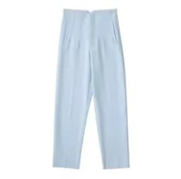 HH Women Vintage Solid Pencil Pants High Waist Pant For Women Casual Streetwear Woman Trousers Office Wear Basic Pant Mujer