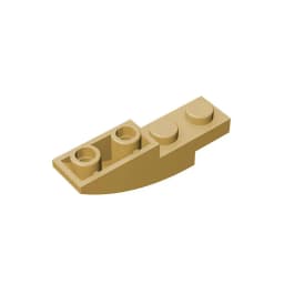 Gobricks GDS-731 BRICK 1X4X1 INV. BOW compatible with lego 13547 children's DIY Educational Building Blocks Technical