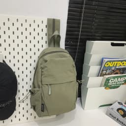 Myco 2-in-1 Chest Backpack for Men & Women - Lightweight Hiking Sling Bag with USB Charging Port & Rfid Blocking (Travel/Gym/Daily)