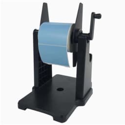 Large Roll Label Holder Manual Winding Bracket Universal Manual Crank Label Rewinder Printer External Barcode Paper Holder