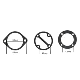 3Pcs/set Air Compressor Cylinder Head Base Plastic Valve Gaskets Washers For Air Compressor Power Tool Accessories