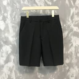 2024 New Trend Casual 5 Points Mid Pants Men's Summer Wild Five-point Pants Youth Loose White Suit Shorts Bermuda Masculina