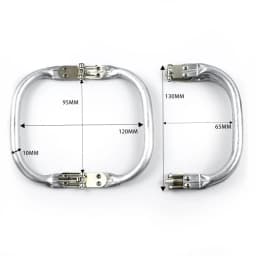 1-5Pcs Metal Kiss Clasp Purse Frame Cloud Bag Doctor Aluminium Tube Handle Buckle DIY Bags Clutch Handles Hardware Accessories