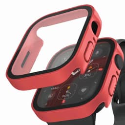 Glass+Case For Apple Watch 7 8 45mm 41mm 49mm 44mm 40mm Straight Edge Screen Protector Cover Case iWatch 4 5 SE 6 7 8 Ultra 49mm