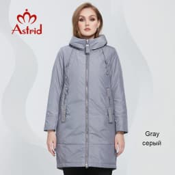 Astrid 2022 New winter jacket Mid-length Hooded Design Oversize Fashion Women's down jacket warm Parka Women Coat AM-9726