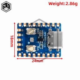 1~10PCS RP2350-Zero Mini Development Board RP2350 Based on Raspberry Pi RP2350A Dual-Core Built-in 520KB 4MB Flash Type-c USB