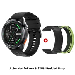 HAYLOU Solar Neo 2 Voice Calling Smartwatch 1.43'' HD AMOLED Display 24h Health Monitoring 150+ Sports Modes 1ATM Smart Watch