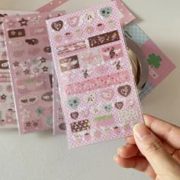 New Cute Musical Note Strawberry Glitter Sticker for Phone Camera Luggage Journal Sticker Kawaii Decoration Sticker Gift