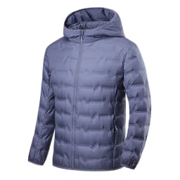 Lightweight Men Winter Down Duck Jacket Hooded Padded Coat Male Graphene Warm Fishing Autumn Puffer Designer Feather Parka Grey