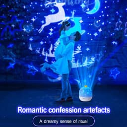 15 Sets of Films Ocean Night Light Projector, Kids Projector for Bedroom, Stars Projector for Ceiling Kids Night Light