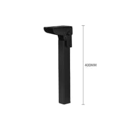 1Pcs Metal 90° Folding Support Legs Bed Leg Coffee Table Legs Sofa Legs Invisible Bed Legs Feet Home Table Legs Accessories