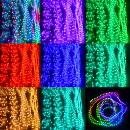 Dream Color LED String Lights Accessories WS2811 RGBIC Addressable Individually Fairy Strip 5V Room TV Party Kitchen Decoration