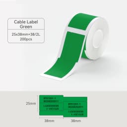3 Rolls NIIMBOT B21 B3S B1 B31 Thermal Label Clothing Price Food Self-adhesive Tag Waterproof Smart Office Pocket Printer Label
