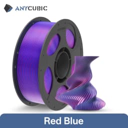 ANYCUBIC Dual-Color Silk Filament Silk Texture FDM 3D Printer PLA Filament Shine Bright Multicolor Silk 3D Printing Material