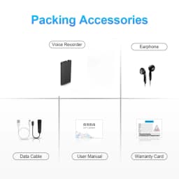 4-64GB Tiny Digtal Voice Recorder Espia Mini Sound Portable Voice Activated Dictaphone Noise Reduce Recording MP3 Player