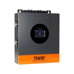 PowMr Split-Phase Solar Inverter 8KW 12.5KW DC 48V to 120V 240V AC MPPT Solar Charger Pure Sine Wave Off-Grid Home Inversor Fit Lithium Batteria