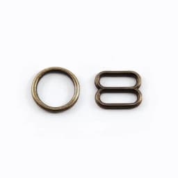 50Set 6-20mm Bra Bikini Buckle Metal Strap Buckles Underwear Sliders O D Rings Clasp Clothes Buttons Hook DIY Sewing Accessories