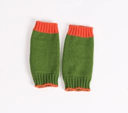 New Fingerless Gloves for Women's Gloves Winter Warm Cute Student Writing Typing Half Finger Acrylic Knitted Glove Mittens