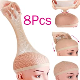 High Quality New Stretchable Elastic Hairnets Fashion Mesh Weaving Wigs Cap For Women Making Wig Tools