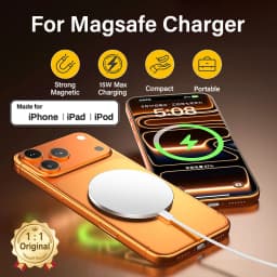 For Apple Magsafes Original Wireless Charger For iPhone 17 16 15 14 13 12 Pro Max Samsung Fast Charging Type C Magnetic Charge