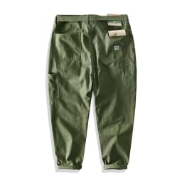 Yu Wenle Amekaji Trendy Versatile Workwear Pants Men American Retro Trousers Fashion Cargo Pants Man Straight Casual Baggy Pants