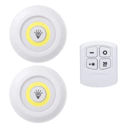 1/2/4/8/10 Super Bright LED Under Cabinet Light Wireless Remote Control Dimmable Wardrobe Night Lamp Home Bedroom Closet Kitchen