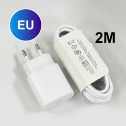 For Samsung Charger 25W Type C Fast Charge Charger 1M 1.5M 2M Cable for Galaxy S26 S25 S24 S23 S22 S21 Z Flip 8 A56 A36 A17 A35