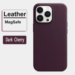Luxury Magnetic Leather Case for Apple iPhone 18 17 Pro Max 16 13 12 14 15 Plus Official MacSafe for Magsafe I Phone Cover Etui