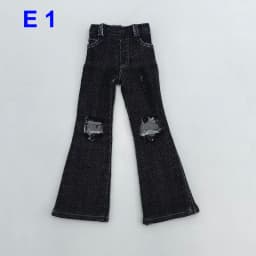 For Blythe Doll Clothes Bell-bottoms Jeans Pants for Ob24 Ob22 Azone Dolls Outfit