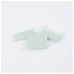 DIY Handmake Stripe Tops Cute 5 Colors T-shirt Casual Clothes Suits for 1/12 BJD Dolls/for 1/11 OB11 Dolls