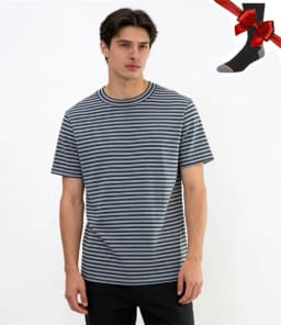 100% Merino Wool T Shirt Men Base Layer Merino Tshirt 180G Everyday Undershirt Wicking Breathable Anti-Odor + Hiking Blend Socks