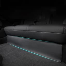 For Tesla Model Y Juniper Rear Seat Kick Pad Cover Interior Strip Corner Guard Anti-Kick Protector Accessory