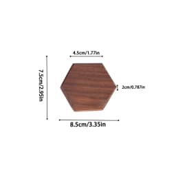 Walnut and Beech Wood Display Gift Base, Handmade Doll Display Stand, Simple Jewelry Tray, Cosmetics Organizer ,Jewelery Holder