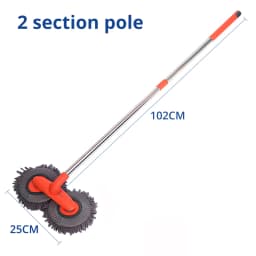 1X Car Cleaning Wash Multipurpose Kit Microfiber Brush Mop Sponge Wipe Auto Home Tools Universal Clean Accessories Yellow Gray