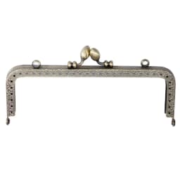 Square Glossy Gold Basic Metal Purse Frame Kiss Clasp Lock DIY Bag Accessories 8.5/10.5/12.5/15/18/20.5 CM Bag Frame Buckle