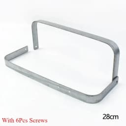 1Set 12-30cm Metal Purse Frame Handbag Internal Doctor Inner Bag Sewing Brackets Bags Handle DIY Leather Crafts Accessories