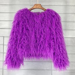 DEAT Fur Imitation Fur Coat Korean Version Pure Color Beach Wool Women's Short Coat Straight 2026 Winter Wram Jackets 11A06487